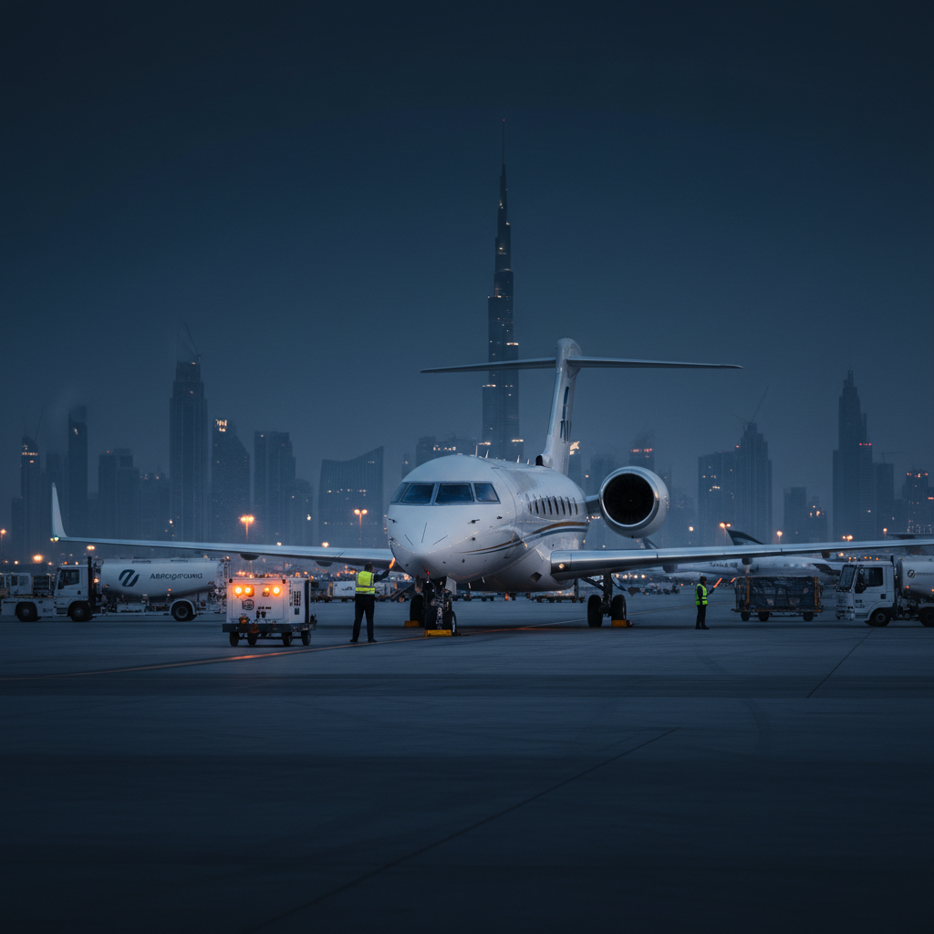 Dubai Ground Handling: dnata, Jetex, ExecuJet MEA and DC Aviation Compared